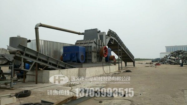 怎樣配置金屬破碎機生產(chǎn)線一年能賺百萬元？