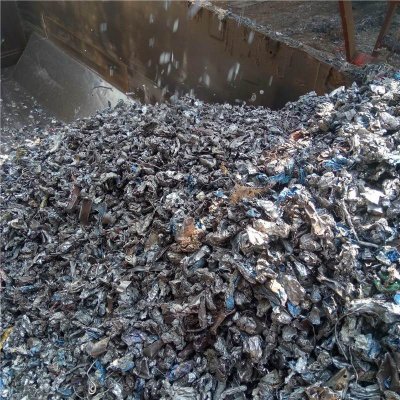 金屬撕碎機(jī)時產(chǎn)10噸油漆桶價格多少？有沒有現(xiàn)場作業(yè)參考？